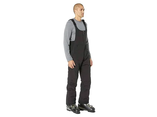 White Sierra Men's Toboggan Insulated Bib Black Small