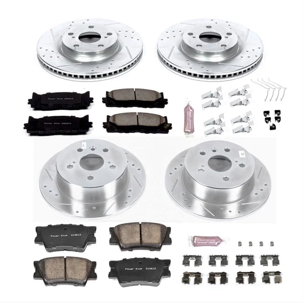 Power Stop - Front and Rear Z23 Evolution Sport Brake Kit K6480