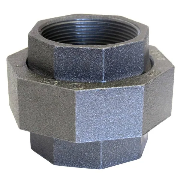 Anvil 463 Black Malleable Iron Union, 2x22 2Un