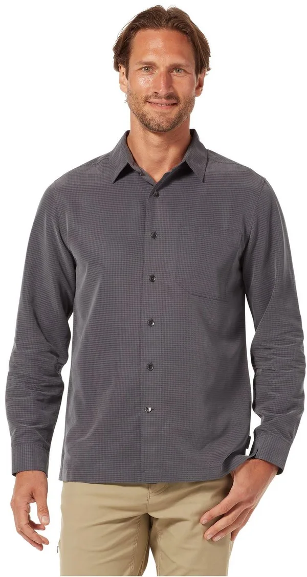 Royal Robbins - Men’s Desert Pucker Dry Long Sleeve - S - Sea Pine