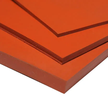 Rubber-Cal 20-116 Silicone Sheets -60A- 1/16x22 x 3 ft W x 8 ft L - Red