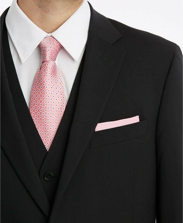 Tommy Hilfiger Men's Modern-Fit Th Flex Stretch Suit Jacket 38S Black
