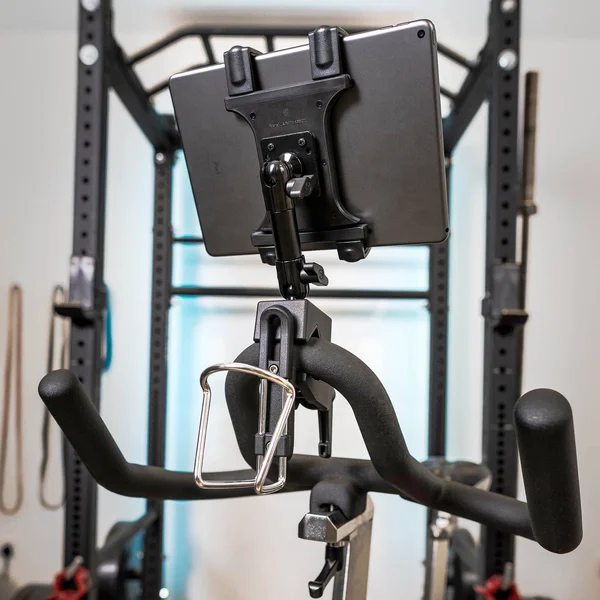 Tackform Fitness - Fit Clamp Tablet Mount, Spin Bike Tablet Holder 8.25 in.