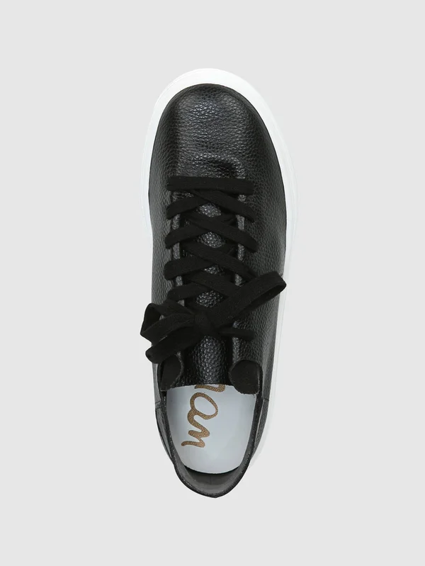 Sam Edelman Pippy Platform Sneaker - Black - 5.5 M
