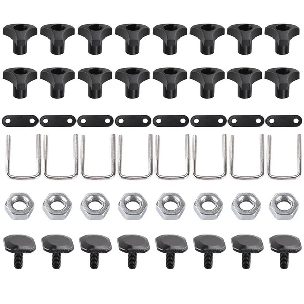 Yescom Kayak Roof Rack Universal Canoe Boat Car SUV Truck Top Mount Carrier (Pack of 4)