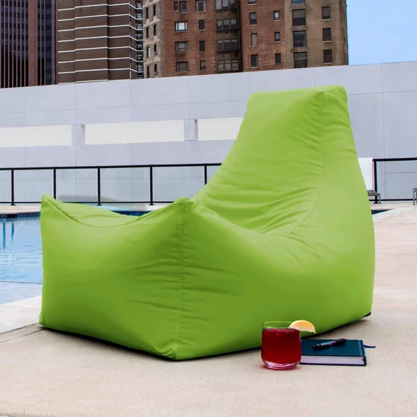 Jaxx Juniper Outdoor Bean Bag Patio Chair, Navy