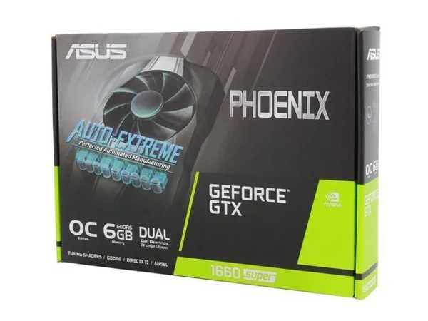Asus Phoenix PH-GTX1660S-O6G GeForce GTX 1660 Super Graphic Card - 6 GB GDDR6