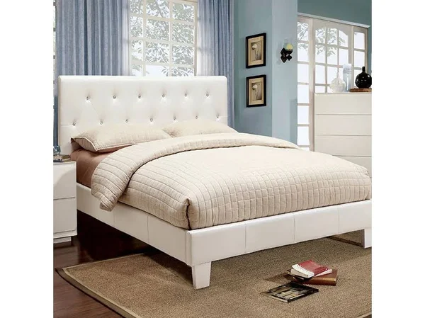 Furniture of America Velen White Twin Bed
