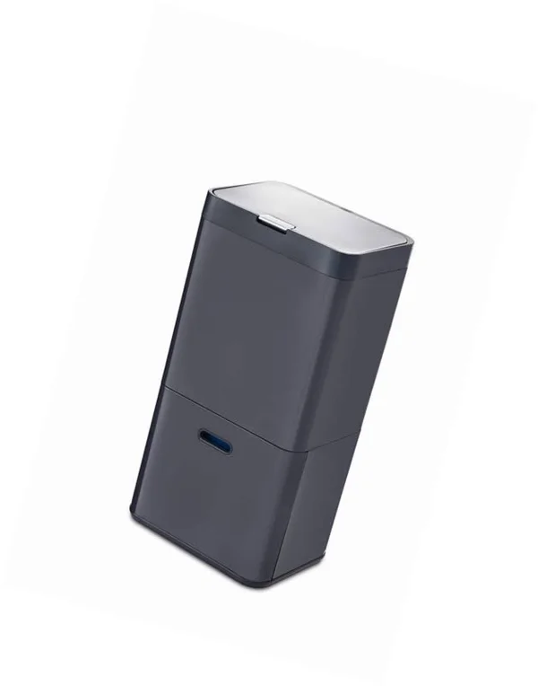 Joseph Joseph 30025 Intelligent Waste Totem Recycle Bin Separation Unit 15 Gallon - 58 LITER Graphite