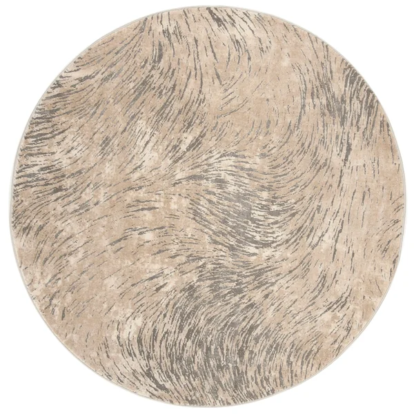 Safavieh Meadow Ivory/ Grey Rug (9& x 12&)