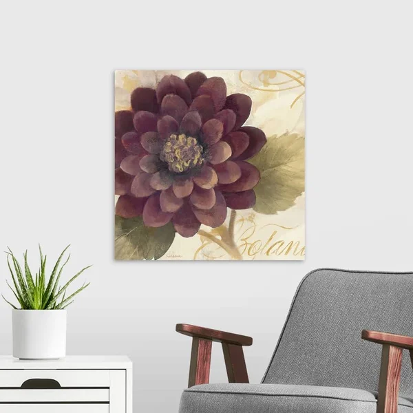 Abundant Floral II - Large Solid-Faced Canvas Wall Art Print, Great Big Canvas