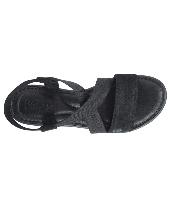 Born Park Sandals, Women's, Black, Size: 6