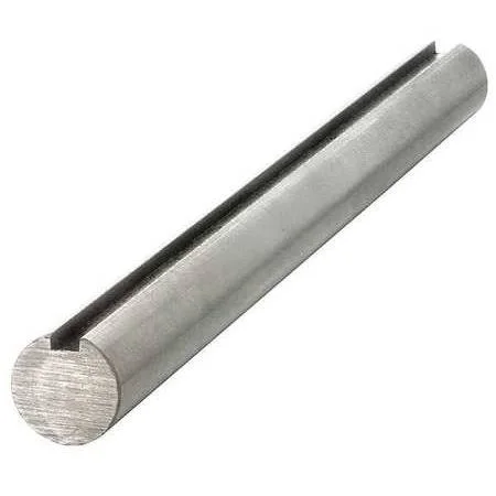 Keyshaft 8mm GKS-1045-1500 Keyed Shaft, Dia. 8mm, 1500 mm L, cs, Size: 012 in