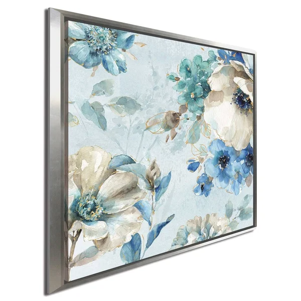 Lisa Audit Indigold x Canvas Print in Floating Frame - 39.5x22 x 39.5x22