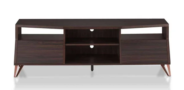 Furniture of America Otis Mid-Century TV Stand - 63 inch, Wenge