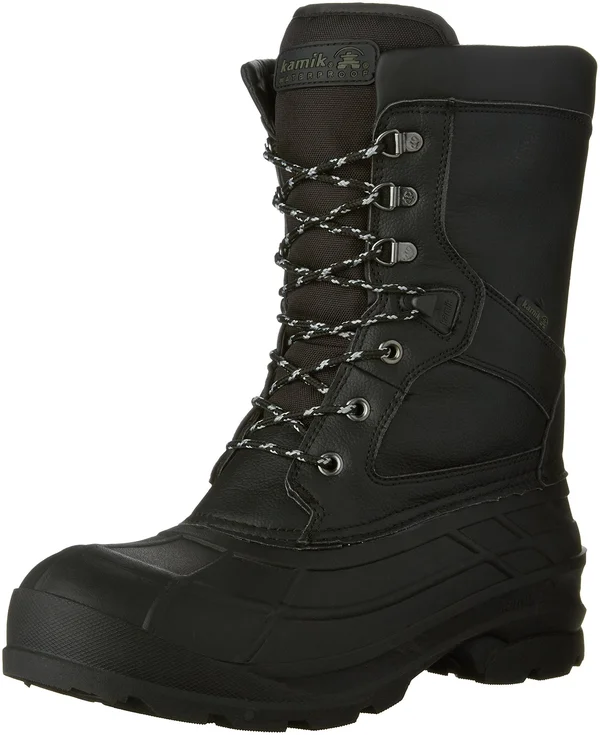 Kamik NationPro Wide Boot Men's - Black, 9