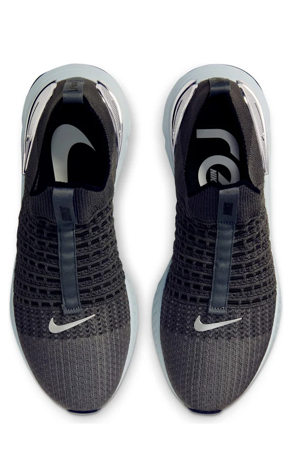 Nike Men's React Phantom Run Flyknit 2 Running Shoes CJ0277 - 10.5, Grey