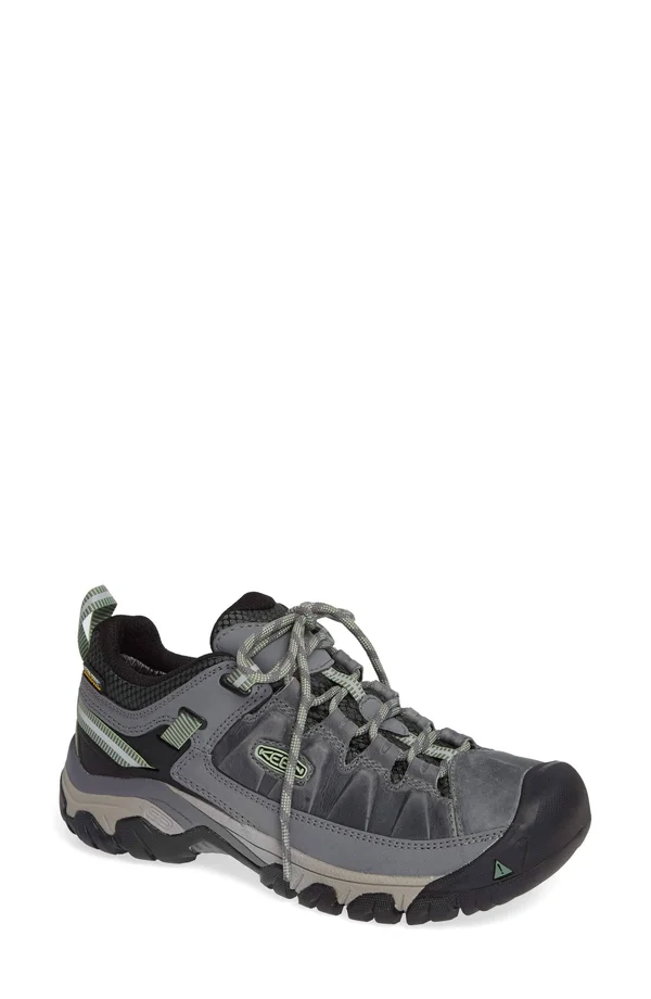 Keen Women's Targhee III Waterproof Shoe - 11 - Bleacher - Duck Green