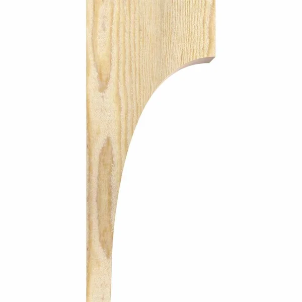 6x22W x 12x22D x 28x22H Huntington Rough Sawn Corbel, Douglas Fir