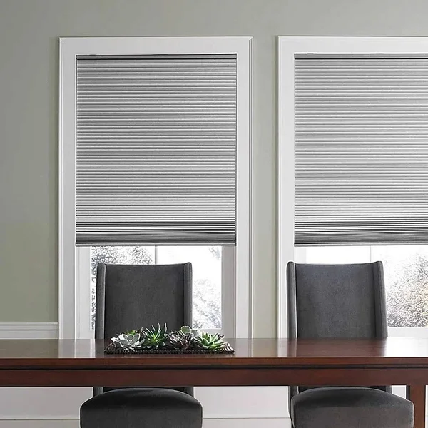 Real Simple Cordless Blackout Cellular 13.5x22 x 64x22 Length Shade in Grey