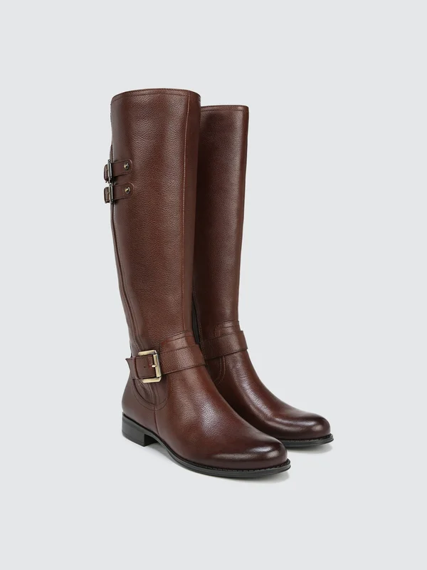 Women's Naturalizer Jessie Wide Calf Riding Boot, Size: 4.5