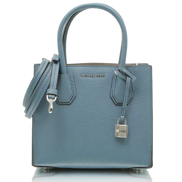 Michael Kors Studio Mercer Crossbody - Denim - 8.5 x 7.5 x 4