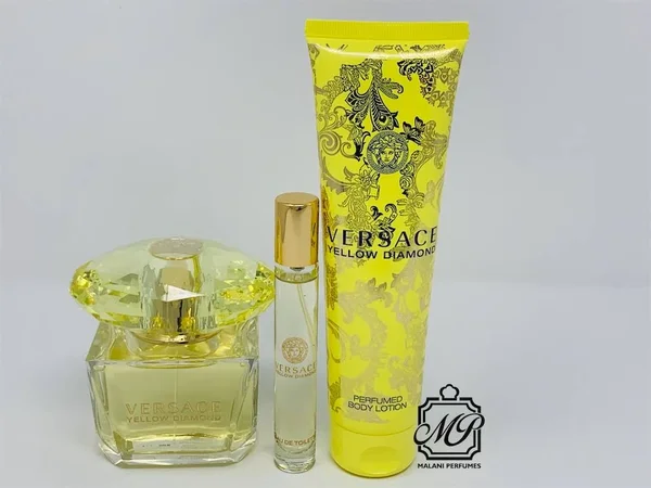 Yellow Diamond by Versace for Women 3 Piece Gift Set