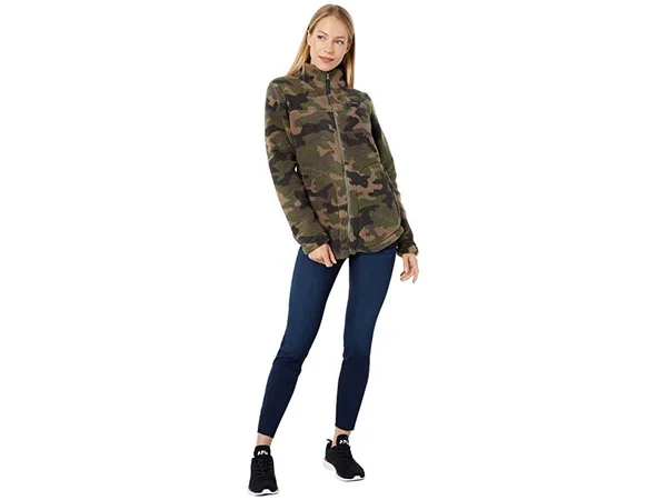 Columbia Women's West Bend Full Zip Fleece Jacket - XL - GreenCamo