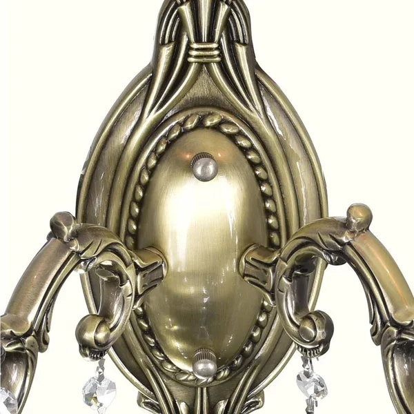CWI Lighting 2 Light Wall Sconce with Antique Brass Finish 2038W9AB-2