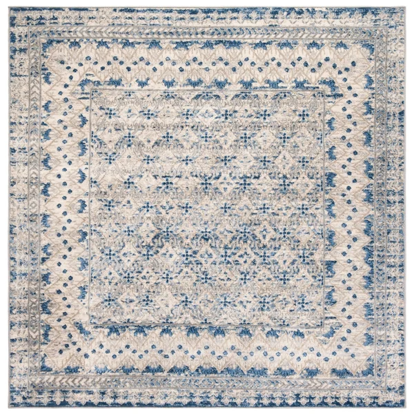 Safavieh Brentwood Gusta Traditional Oriental Rug - 6& x 9& - Ivory/Aqua