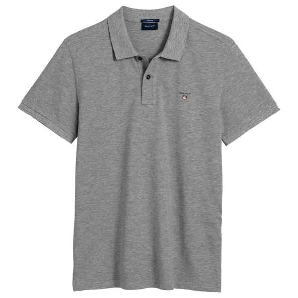 Gant Original Rugger Polo Shirt Colour: Grey - Size: L