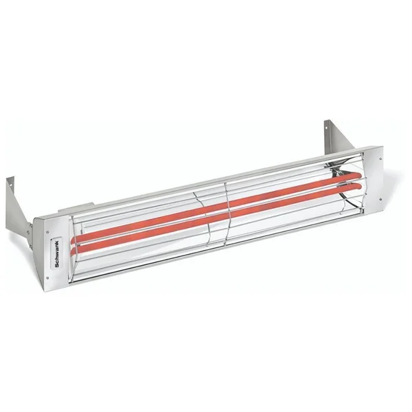 ElectricSchwank 39x22 Dual Element 4000W - 5000W Infrared Electric Heater 4000 Watts 208 V Stainless Steel