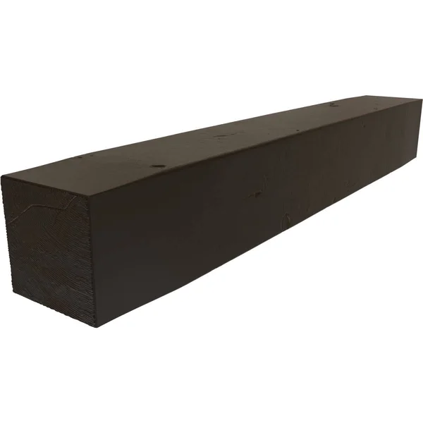 Ekena Millwork MANUKP08X12X84NS 8x22H x 12x22D x 84x22W Knotty Pine Faux Wood Fireplace Mantel - Natural Ash