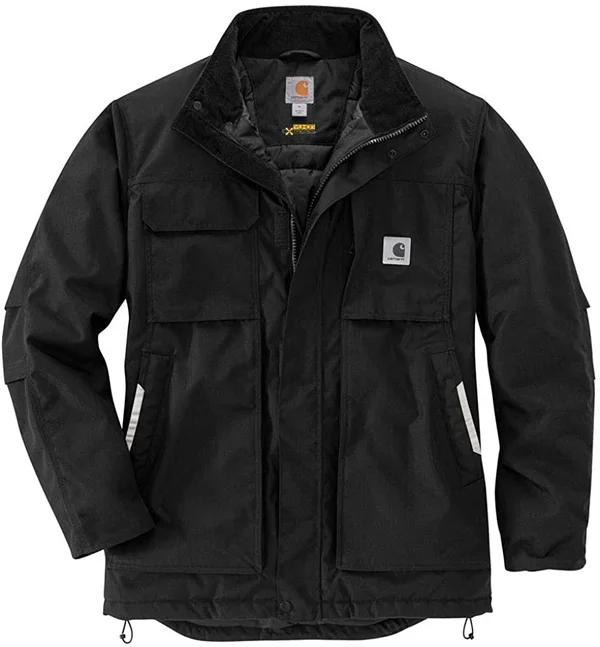 Carhartt Men's Yukon Extremes Full Swing Insulated Coat - XL Regular - Burnt Olive