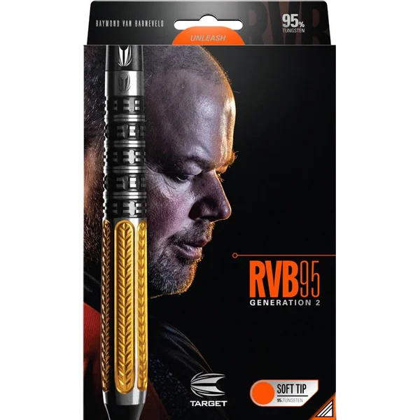 Target Raymond Van Barneveld RVB Gen 2 Soft Tip Darts - 17gm