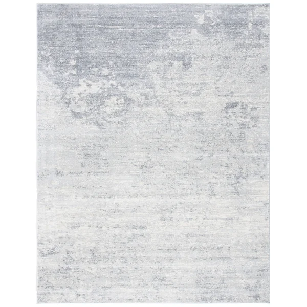 Safavieh Brentwood Alaia Abstract Runner Rug - Grey/Ivory, 2& x 14&