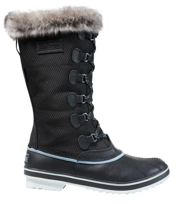 L.L.Bean Rangeley Waterproof Tall Insulated Pac Boots Women's Shoes Black : 10 B - Medium