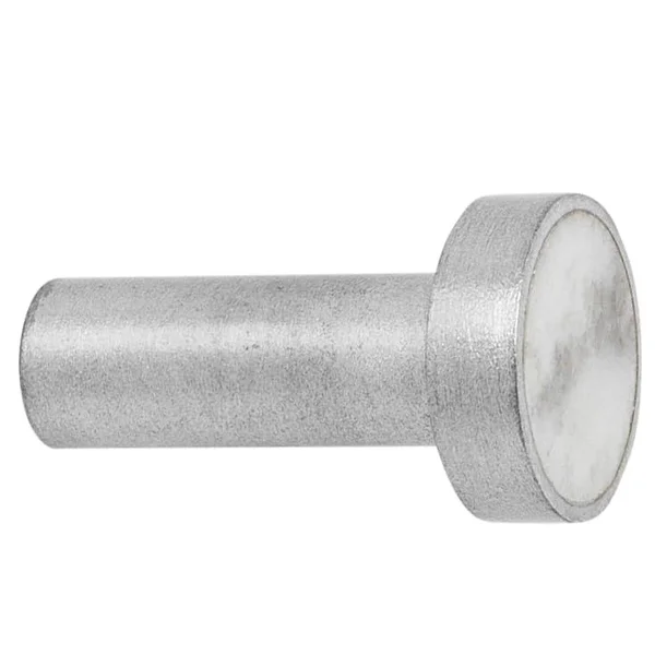Ferm Living Hook, Large, Steel - White Marble