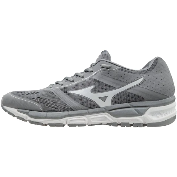 Mizuno Synchro MX Grey/White Men's Baseball Shoe Size 9