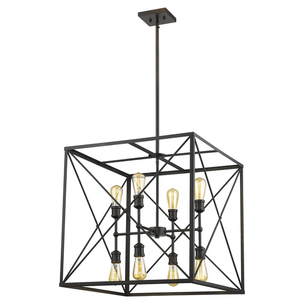 Acclaim Lighting IN21126ORB Brooklyn 8-Light Oil-Rubbed Bronze Pendant
