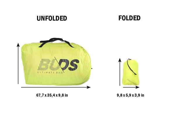Buds-Sports US Bike Travel Bag, MTBag Light, Remove Front Wheel Only, Safe and Easy Bike Transport, Buds Sports