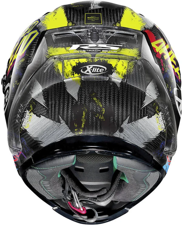 X-Lite - Helmet X-803 RS Ultra Carbon Holeshot Black, Yellow - Size L
