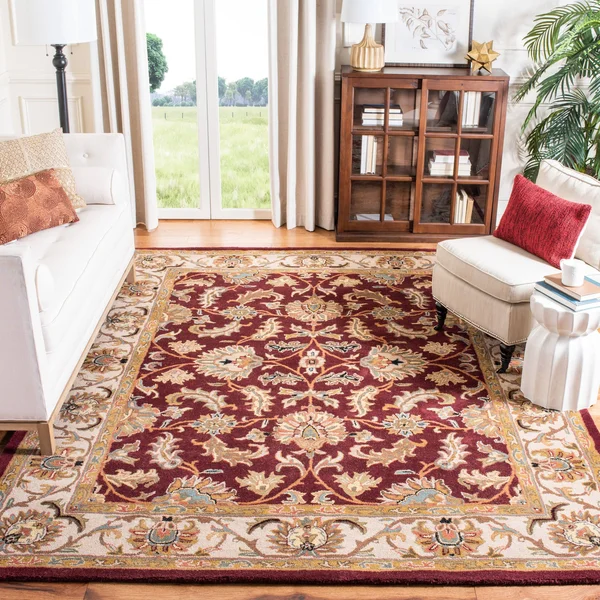 Safavieh Heritage Red/Ivory 8 ft. x 10 ft. Area Rug
