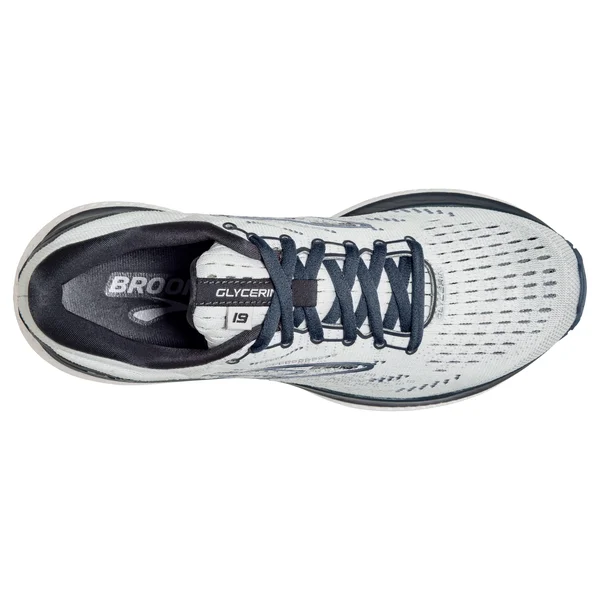 Brooks Women's Glycerin 19 Grey/Ombre/White, 7, D