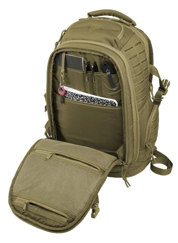 Elite Survival Systems Guardian EDC Backpack - Black, 20 x 12 x 8 inches