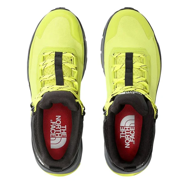 The North Face Mens Vectiv Exploris Mid Futurelight Sulphur Spring Green/TNF Black