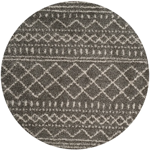 Safavieh Arizona Shag Rug Collection ASG741Y - Ivory, Green - 8& x 10&