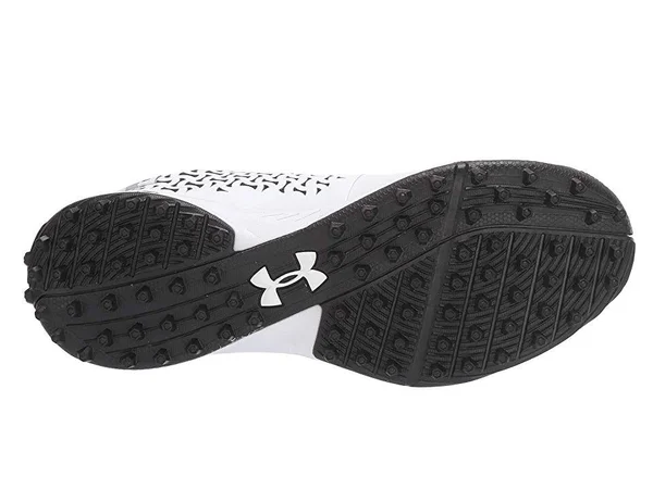 Under Armour Women's Finisher Turf Lacrosse Cleats - White - 6.5