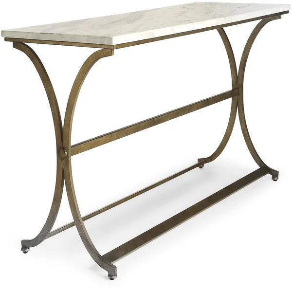 Butler Pamina Travertine Console Table 9324355