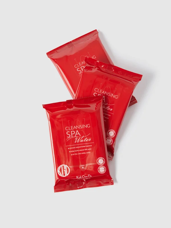 Koh Gen Do Cleansing Water Cloths - 3 packs, 10 cloths per pack